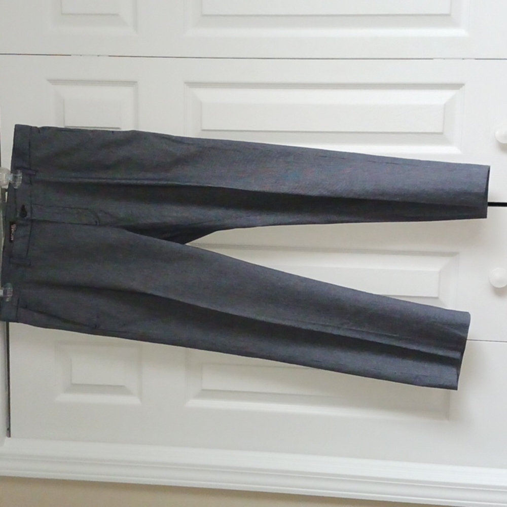 Michael kors Seersucker pants Size 34/30 light/Dark blue